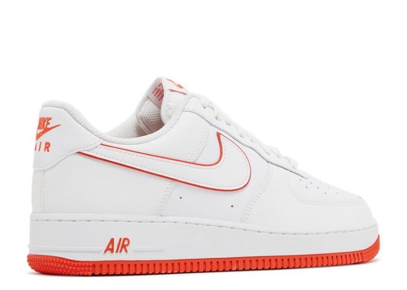 Air Force 1 Low ’07 White Picante Red - French Destock