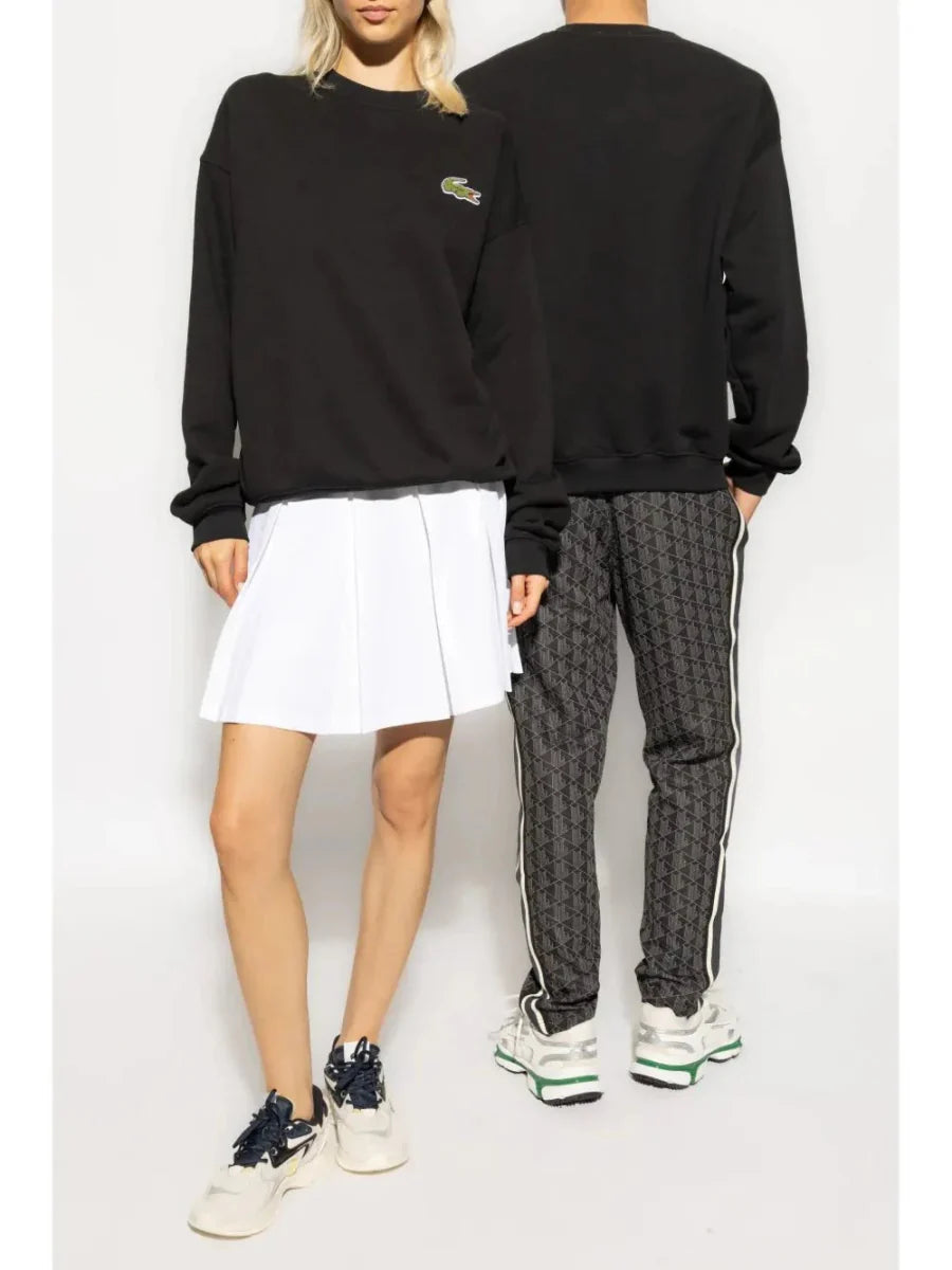 badge fleece sweatshirt - French Destock
