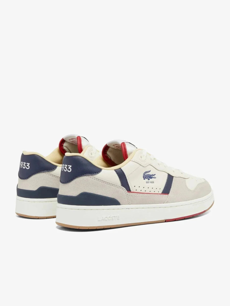 Baskets Lacoste beiges - French Destock