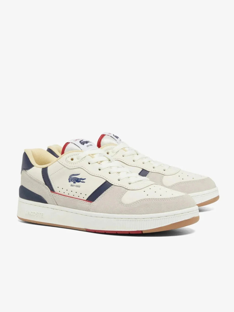 Baskets Lacoste beiges - French Destock