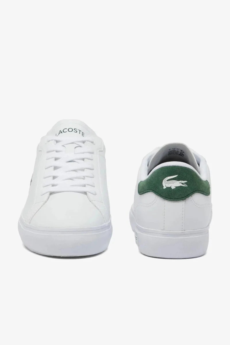 Baskets Lacoste blanches - French Destock