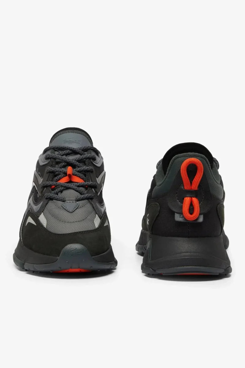 Baskets Lacoste noires - French Destock