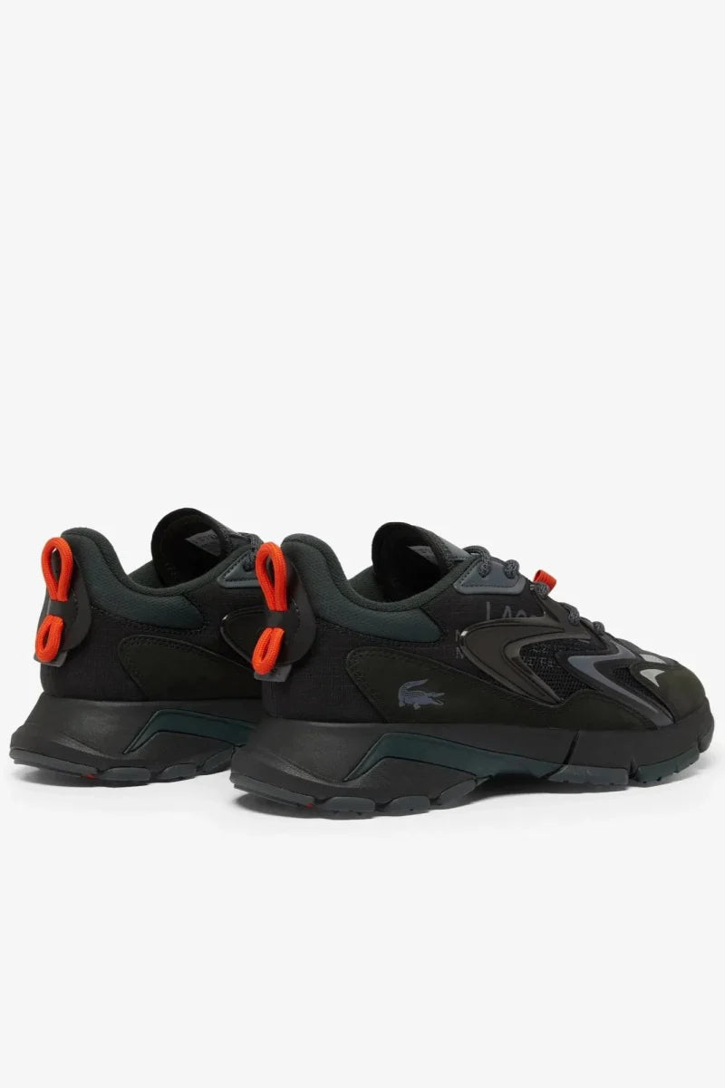 Baskets Lacoste noires - French Destock
