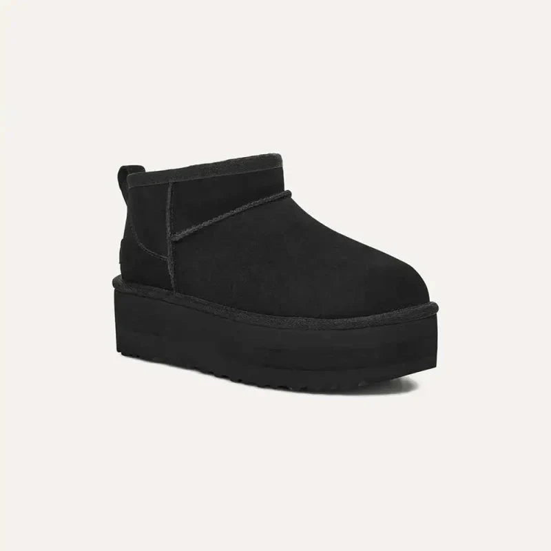 Botte Classic Ultra Mini Platform Black - French Destock