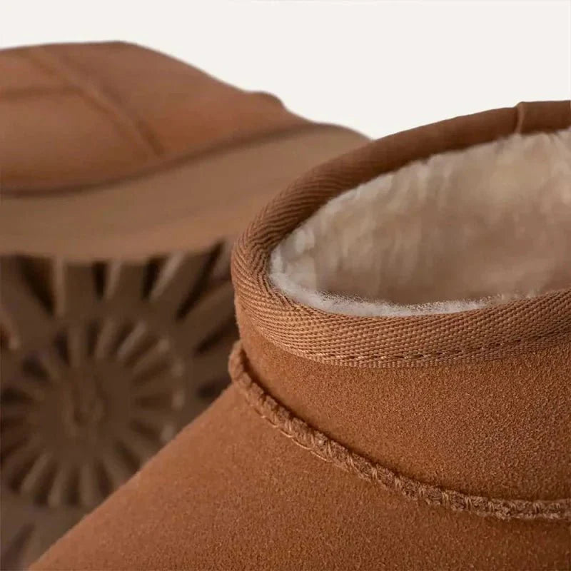 Botte Classic Ultra Mini Platform Chestnut - French Destock