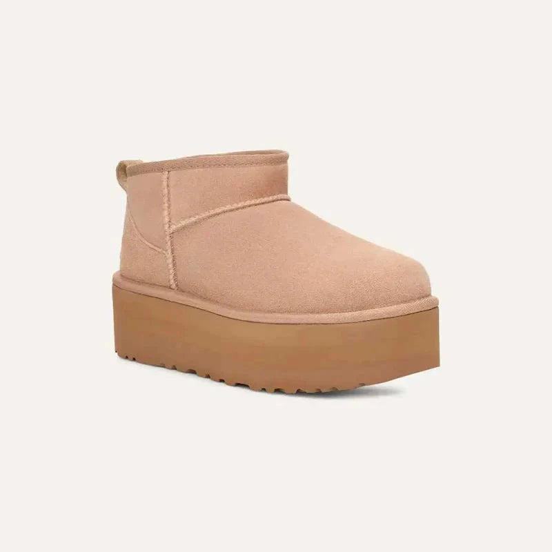 Botte Classic Ultra Mini Platform Sand - French Destock