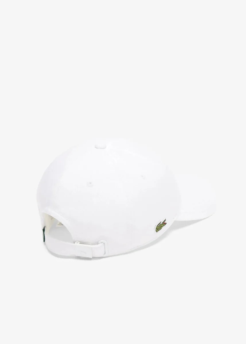 Casquette Lacoste blanche - French Destock