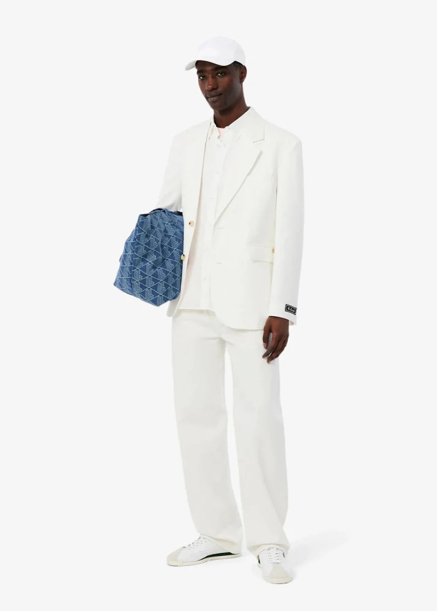 Casquette Lacoste blanche - French Destock