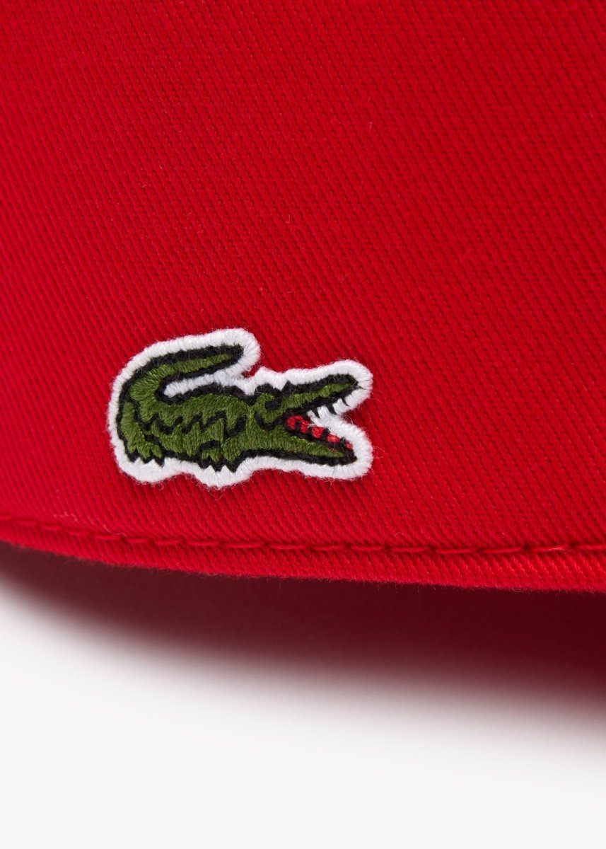 Casquette Lacoste rouge - French Destock