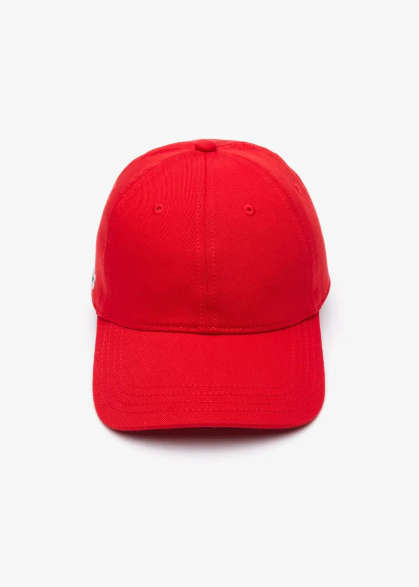 Casquette Lacoste rouge - French Destock