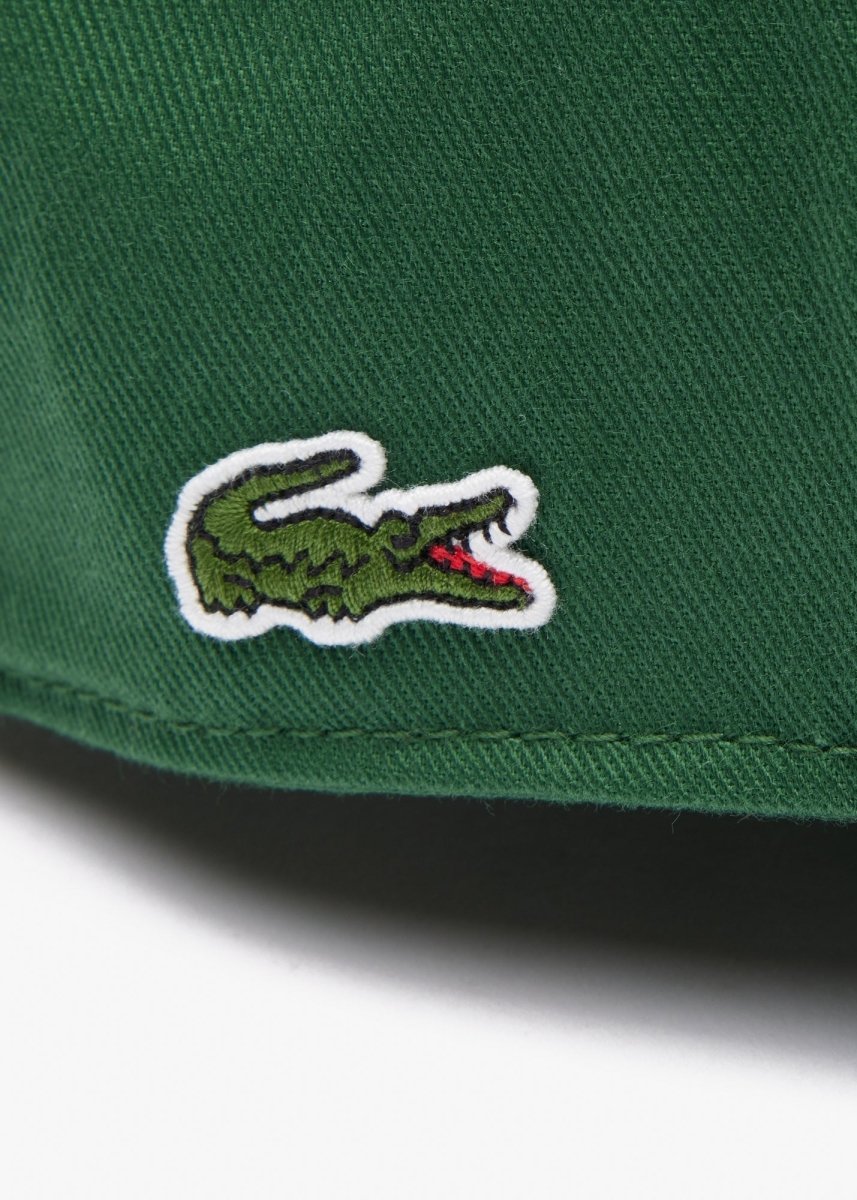 Casquette Lacoste verte - French Destock