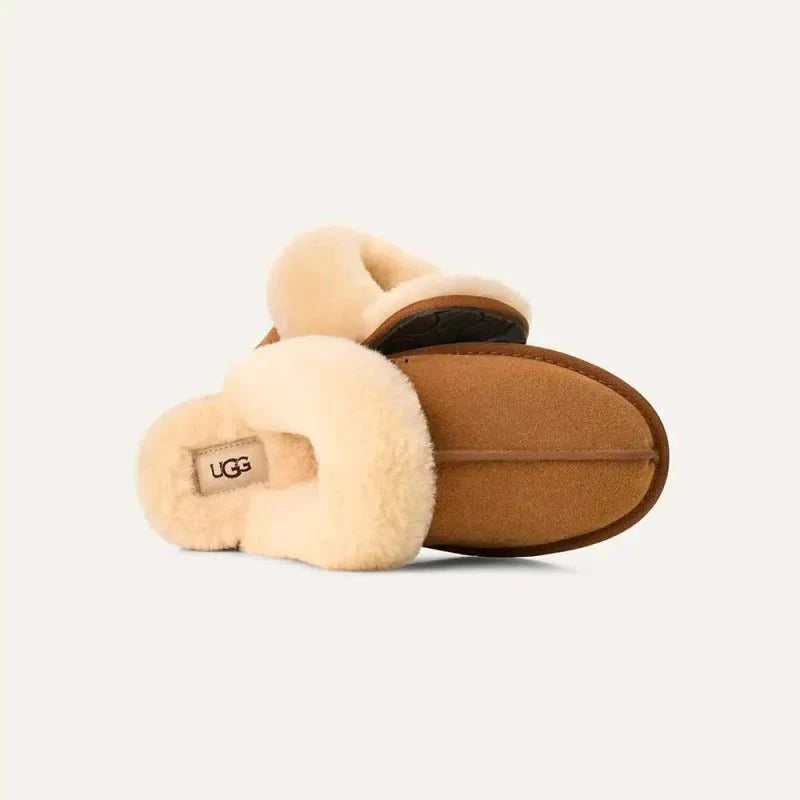 Chausson Scuffette Slipper Chestnut - French Destock