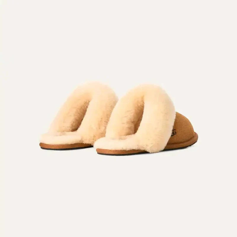 Chausson Scuffette Slipper Chestnut - French Destock