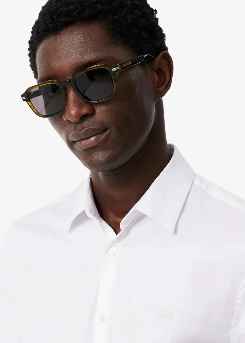 Chemise Lacoste blanche - French Destock