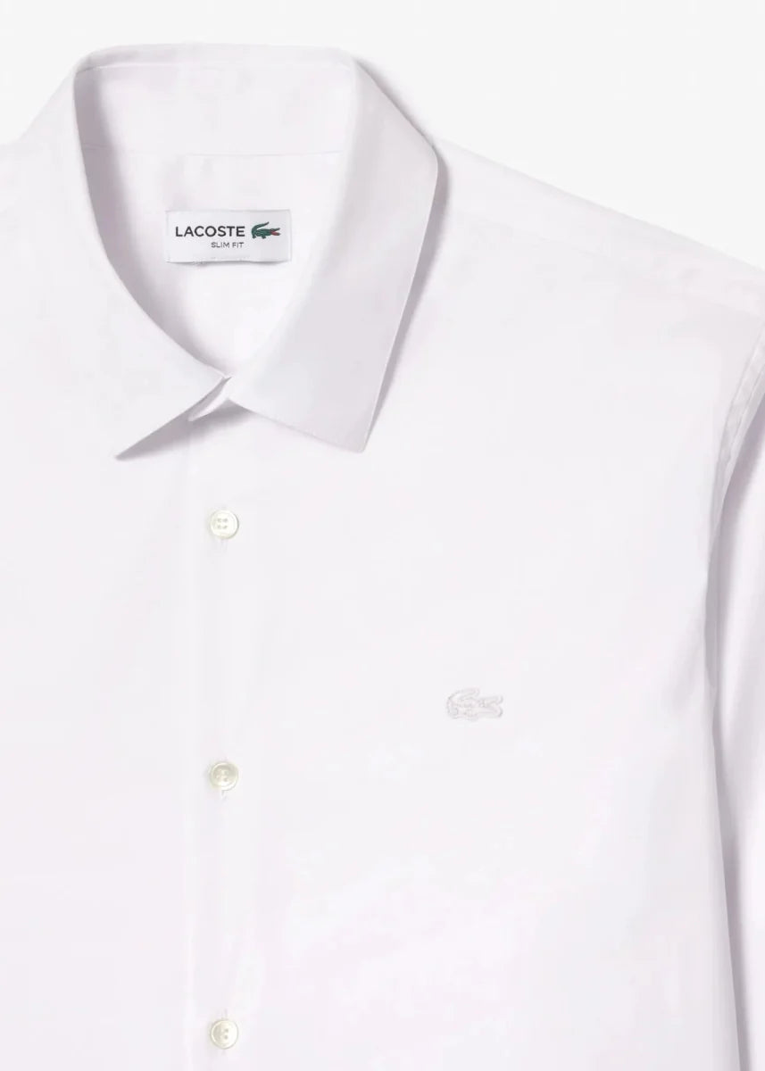Chemise Lacoste blanche - French Destock