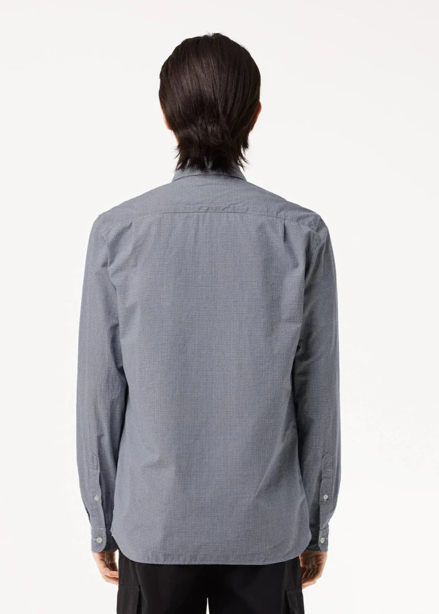 Chemise vichy Lacoste marine - French Destock