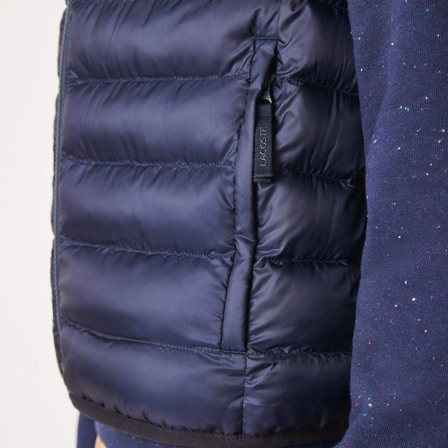 Doudoune sans manches Lacoste marine - French Destock