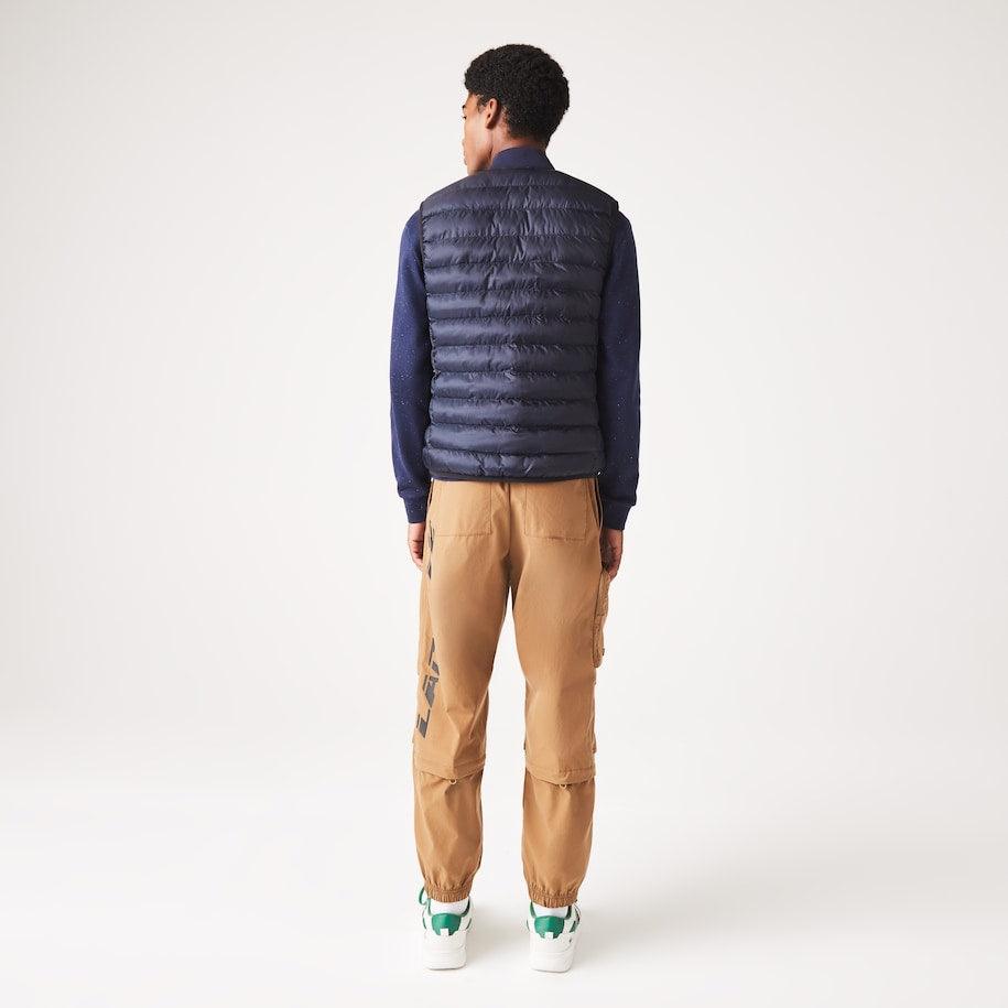 Doudoune sans manches Lacoste marine - French Destock