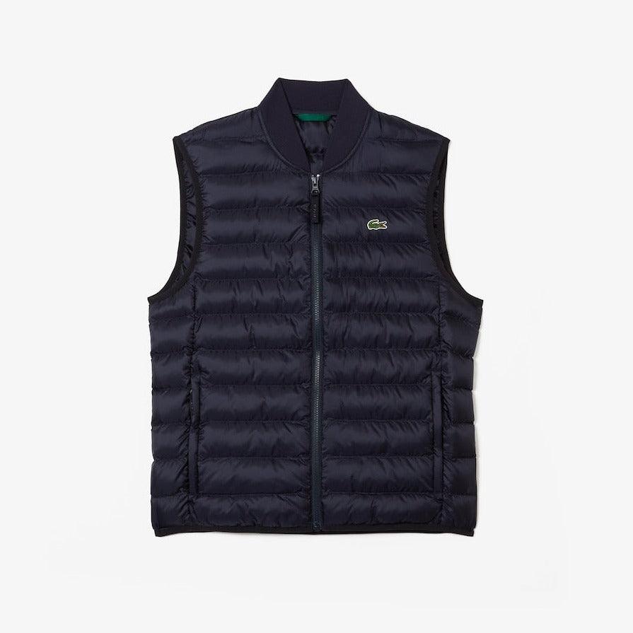 Doudoune sans manches Lacoste marine - French Destock