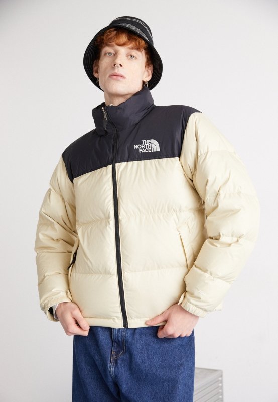 Doudoune TNF NUPTSE Unisex - Beige - French Destock