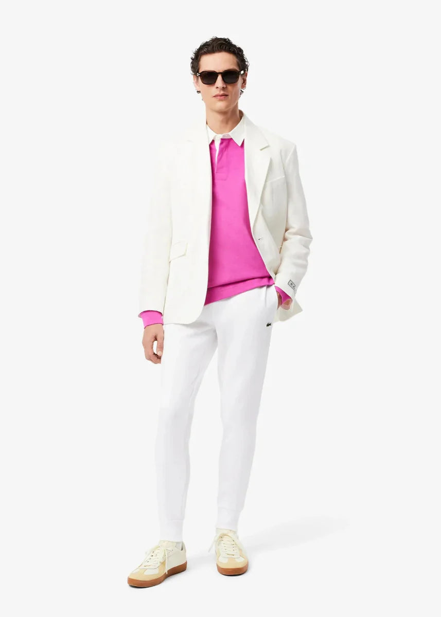 Pantalon de jogging Lacoste blanc - French Destock