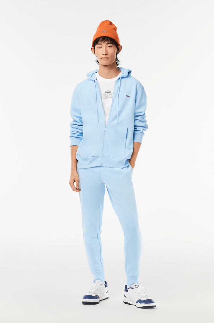 Pantalon de jogging Lacoste bleu clair - French Destock