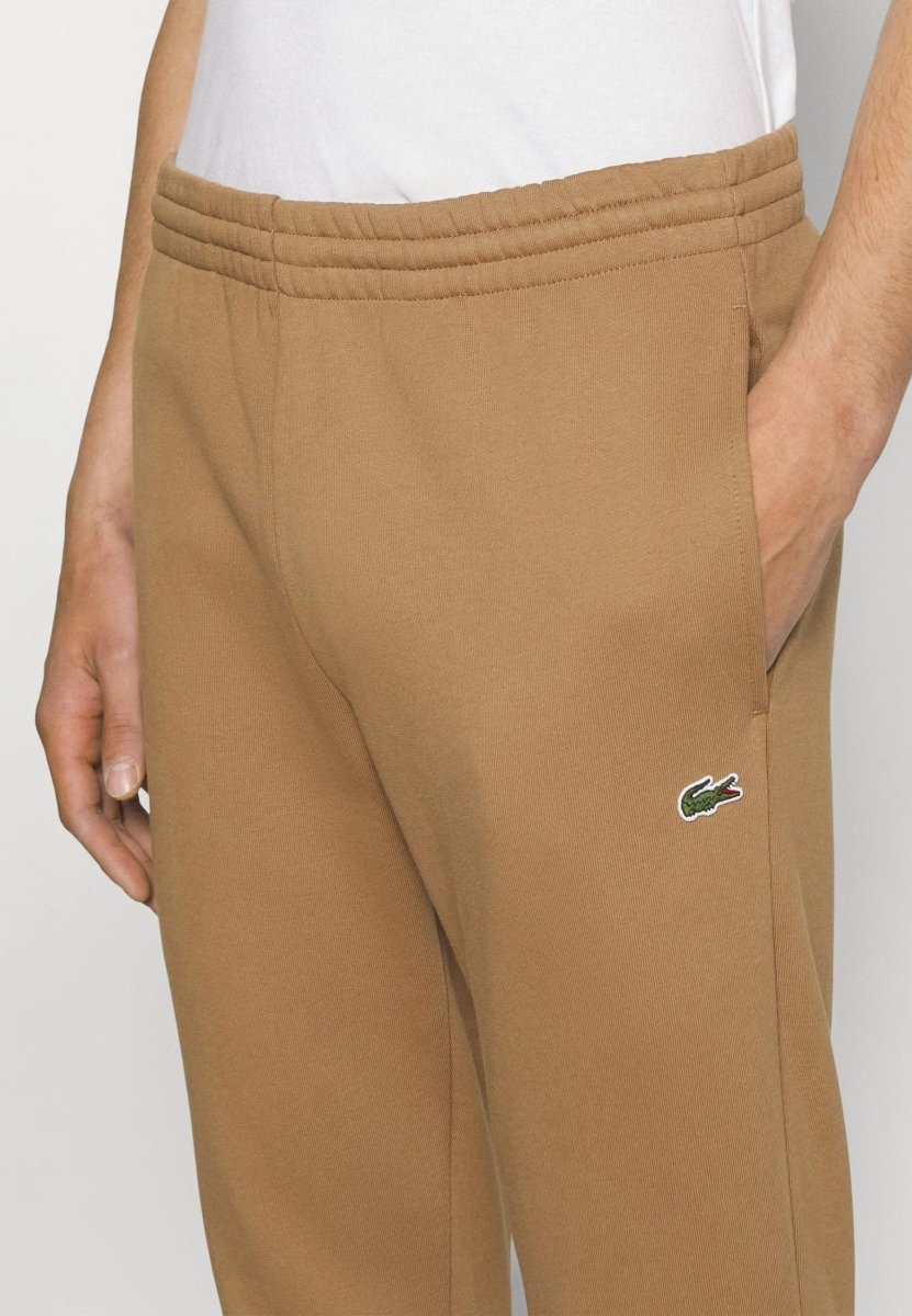 Pantalon de jogging Lacoste marron - French Destock