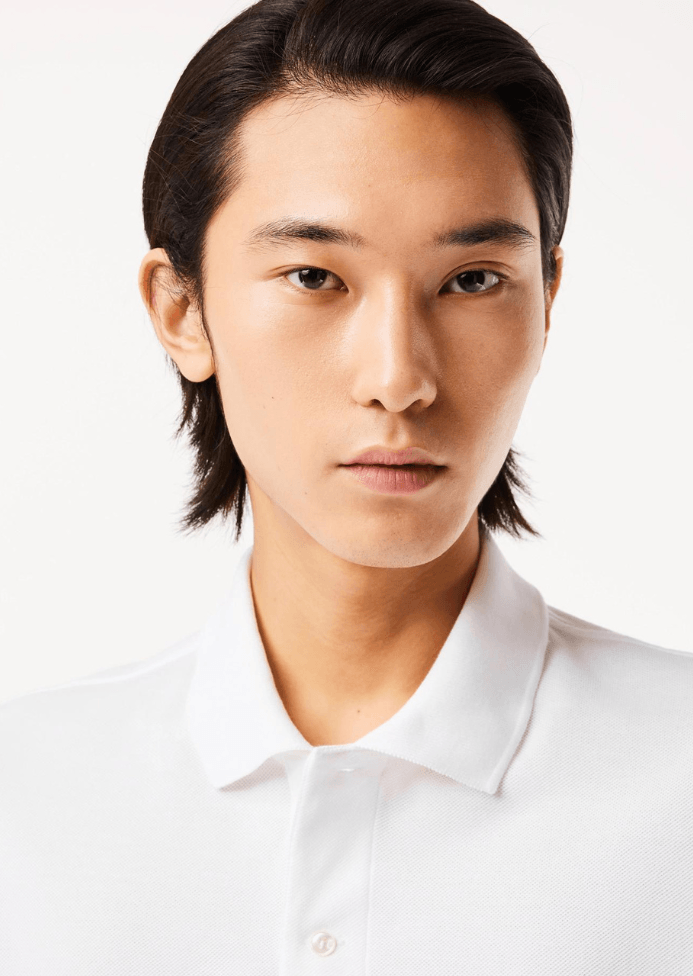 Polo L.12.12 Lacoste blanc - French Destock