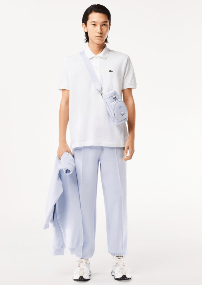 Polo L.12.12 Lacoste blanc - French Destock