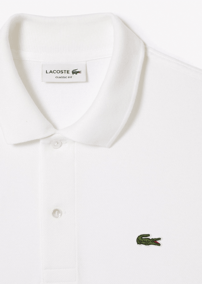 Polo L.12.12 Lacoste blanc - French Destock