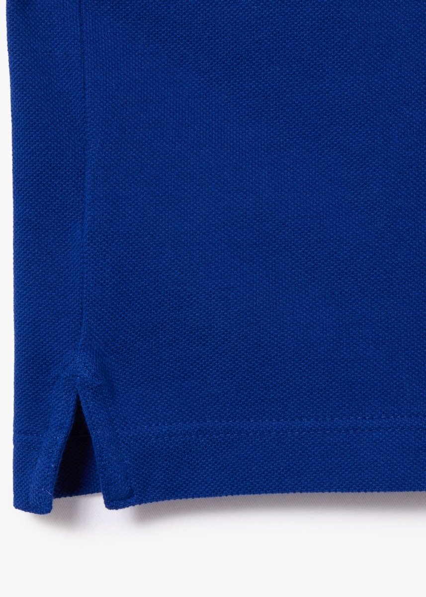 Polo L.12.12 Lacoste bleu - French Destock