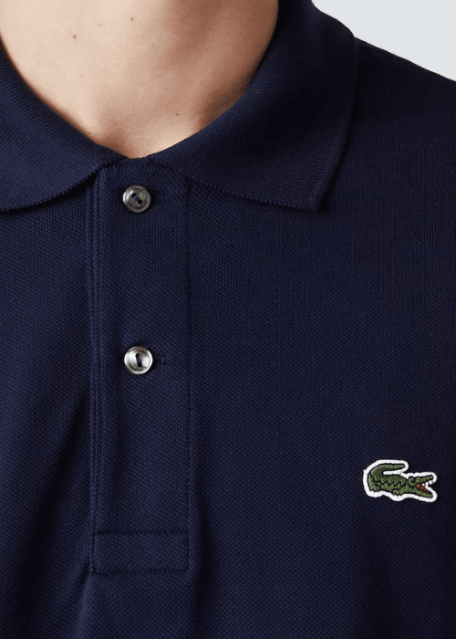 Polo L.12.12 Lacoste marine - French Destock