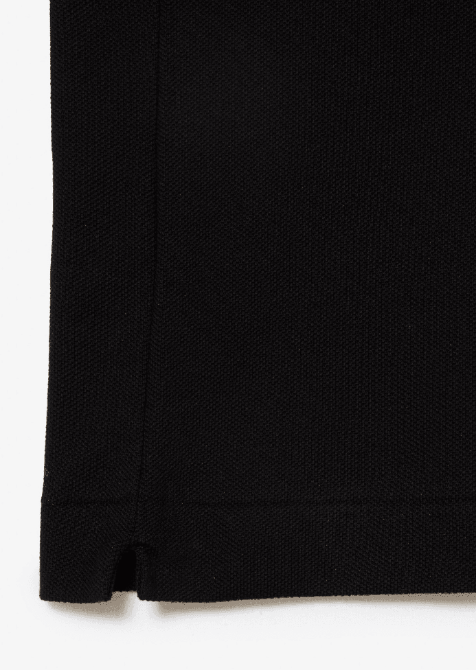 Polo L.12.12 Lacoste noir - French Destock