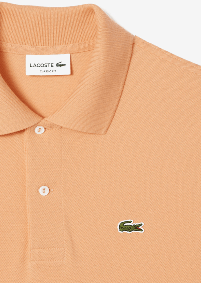 Polo L.12.12 Lacoste orange - French Destock
