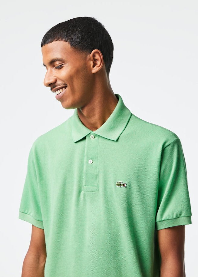 Polo L.12.12 Lacoste vert - French Destock