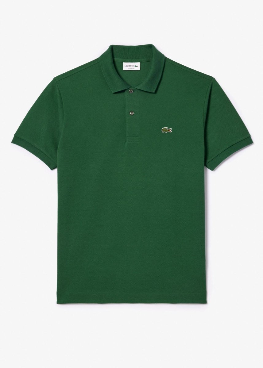 Polo L.12.12 Lacoste vert foncé - French Destock