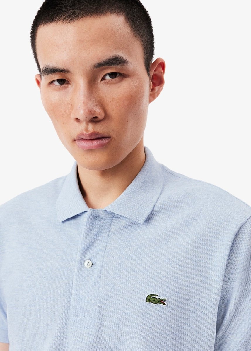 Polo Lacoste bleu chiné - French Destock