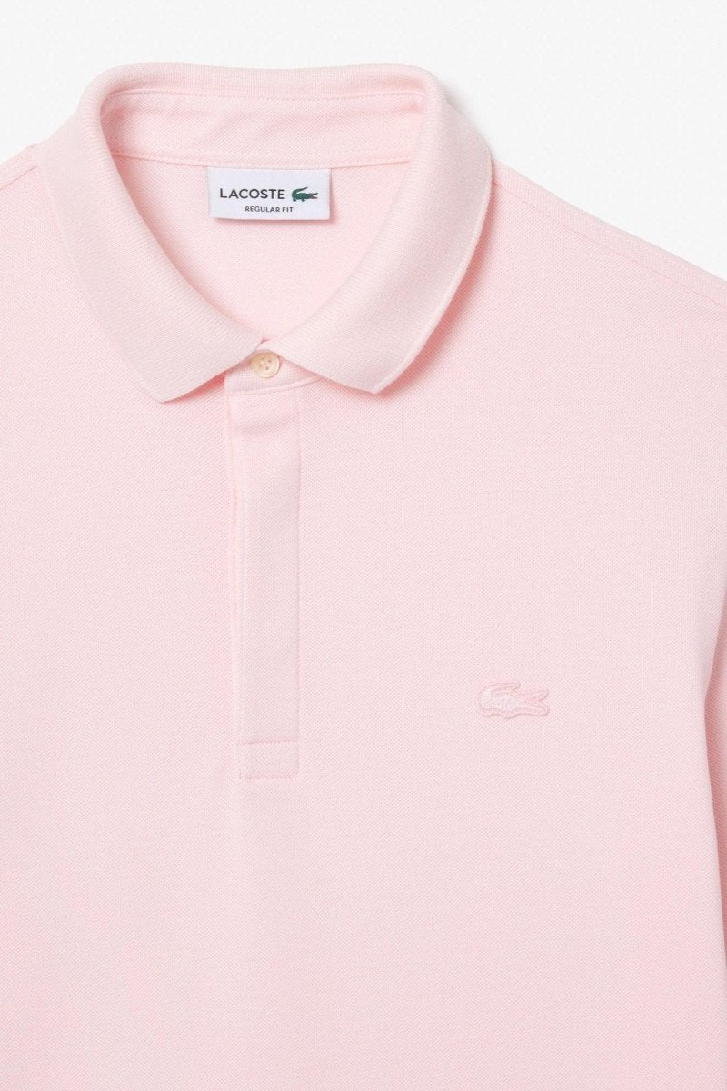 Polo Paris Lacoste rose - French Destock