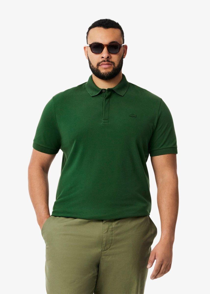 Polo Paris Lacoste vert - French Destock