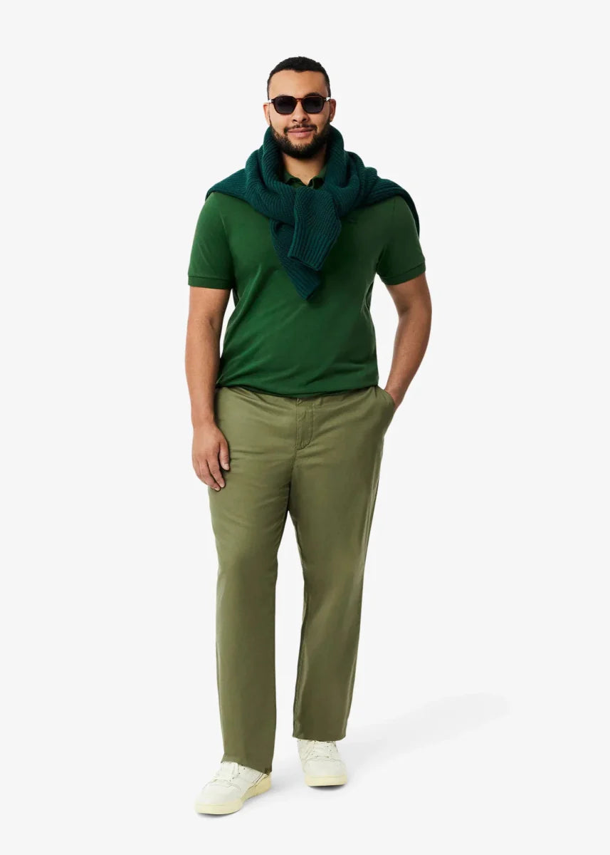 Polo Paris Lacoste vert - French Destock