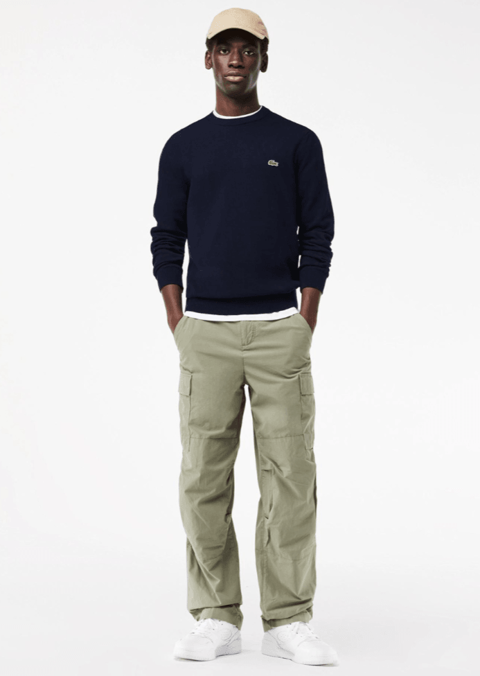 Pull Lacoste marine - French Destock