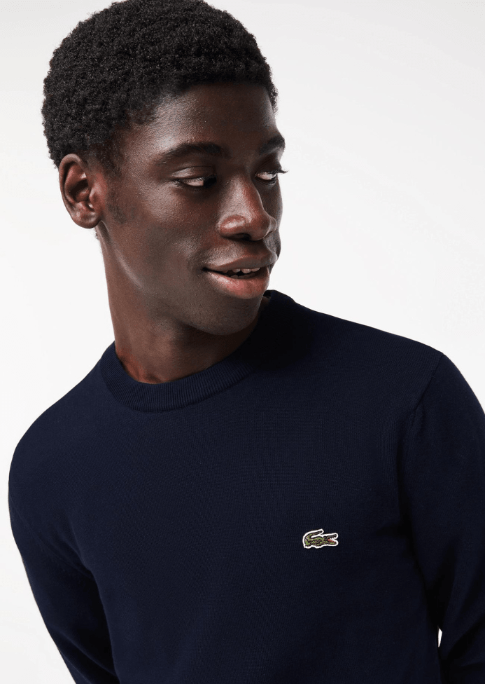 Pull Lacoste marine - French Destock