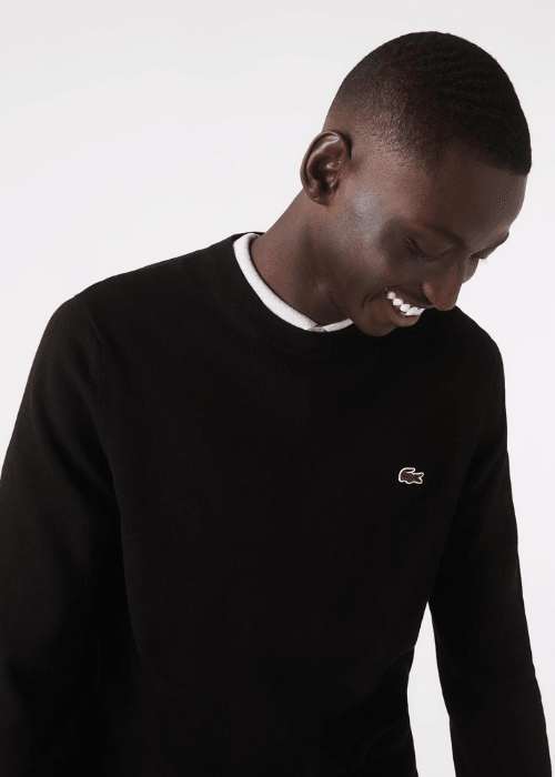 Pull Lacoste noir - French Destock