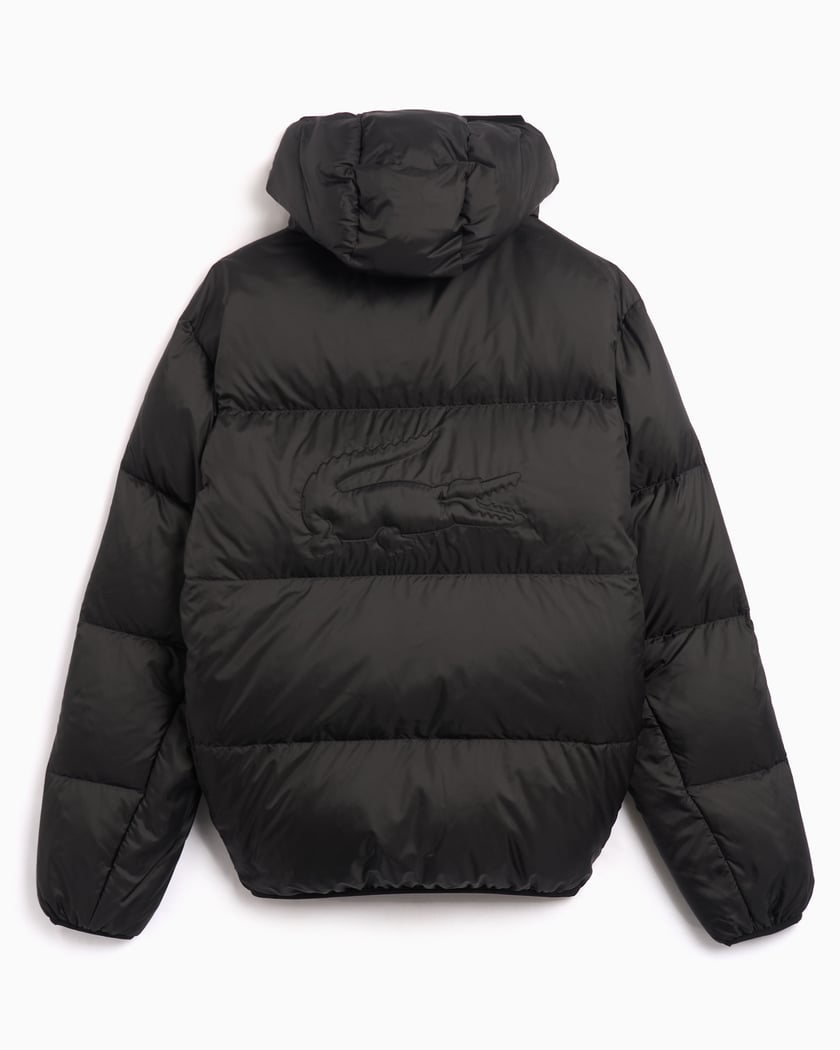 Short Water Repellent Hooded Puffed Jacket - French Destock