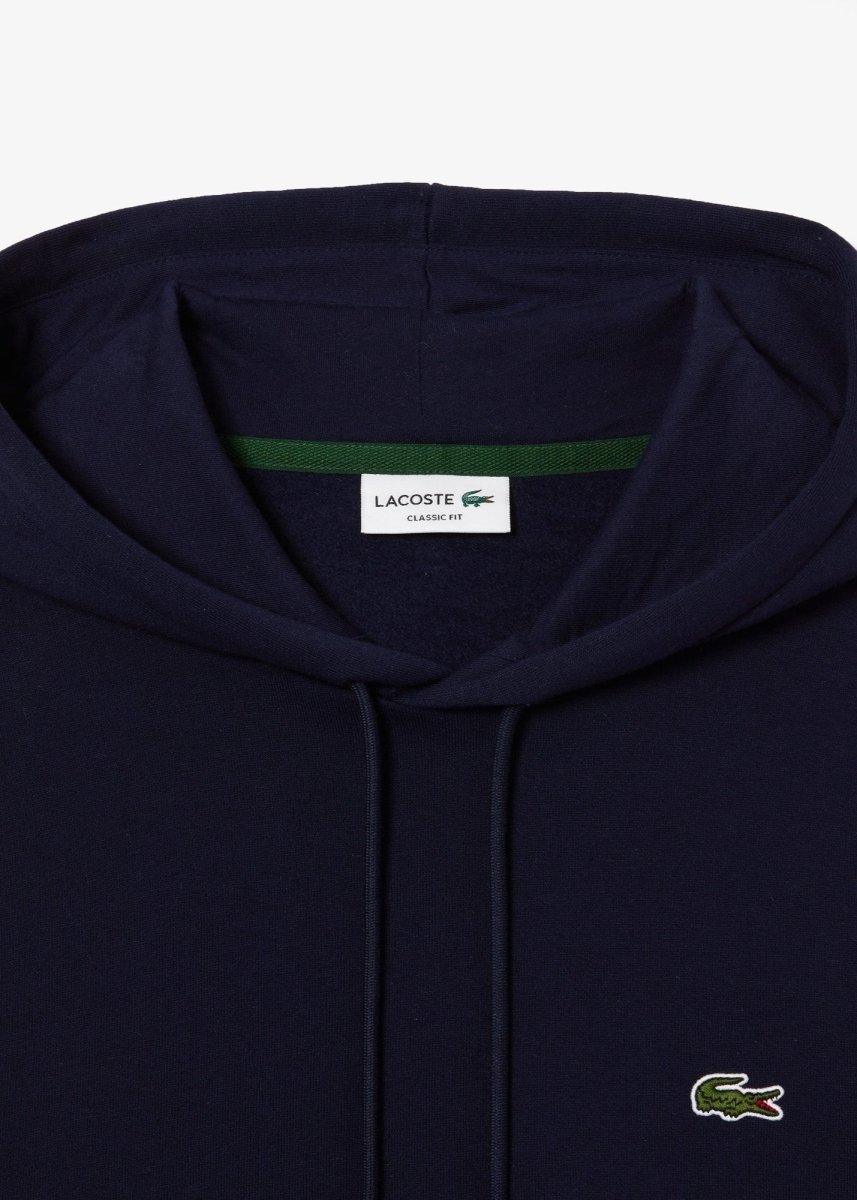 Sweat à capuche Lacoste marine - French Destock