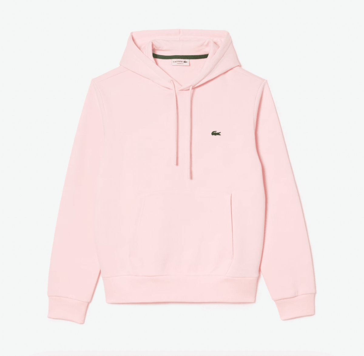 Sweat à capuche Lacoste rose - French Destock