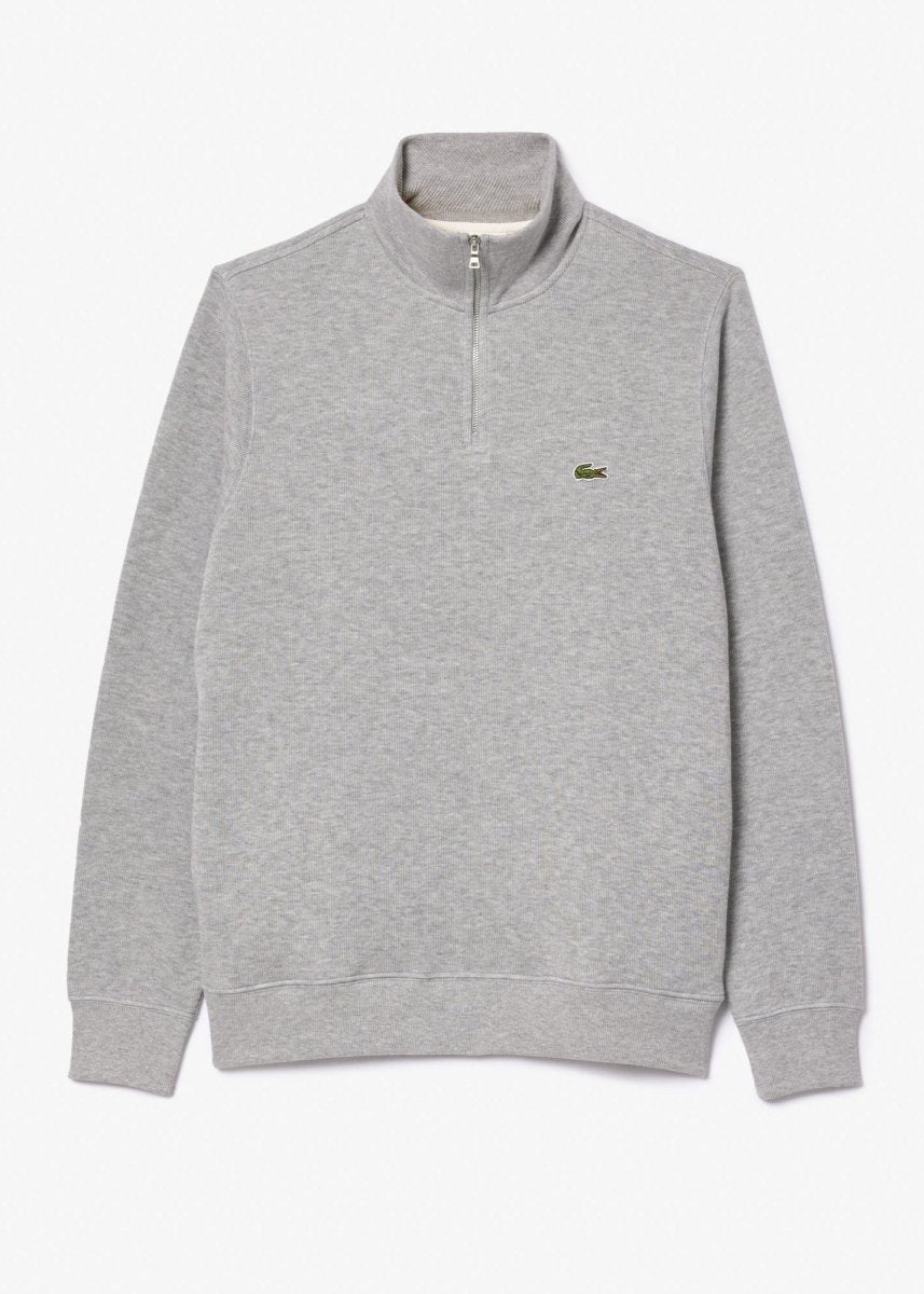 Sweat camionneur Lacoste gris - French Destock