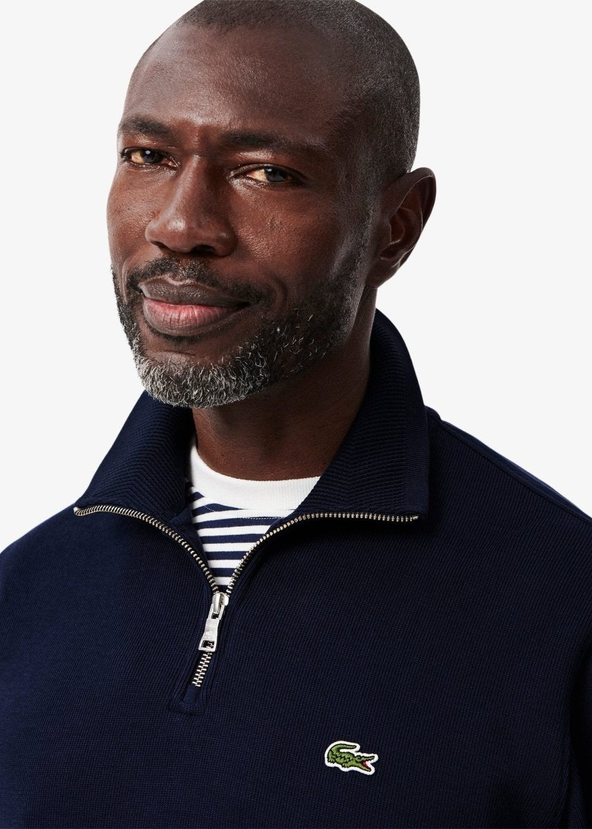 Sweat camionneur Lacoste marine - French Destock