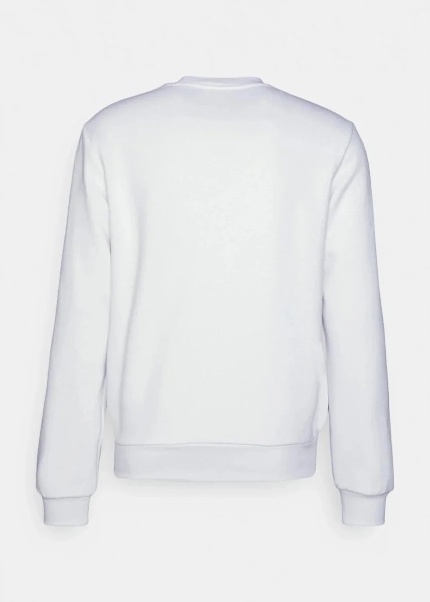 Sweat Lacoste blanc - French Destock