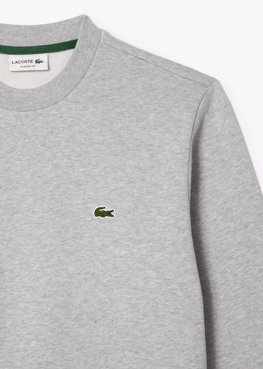 Sweat Lacoste gris - French Destock